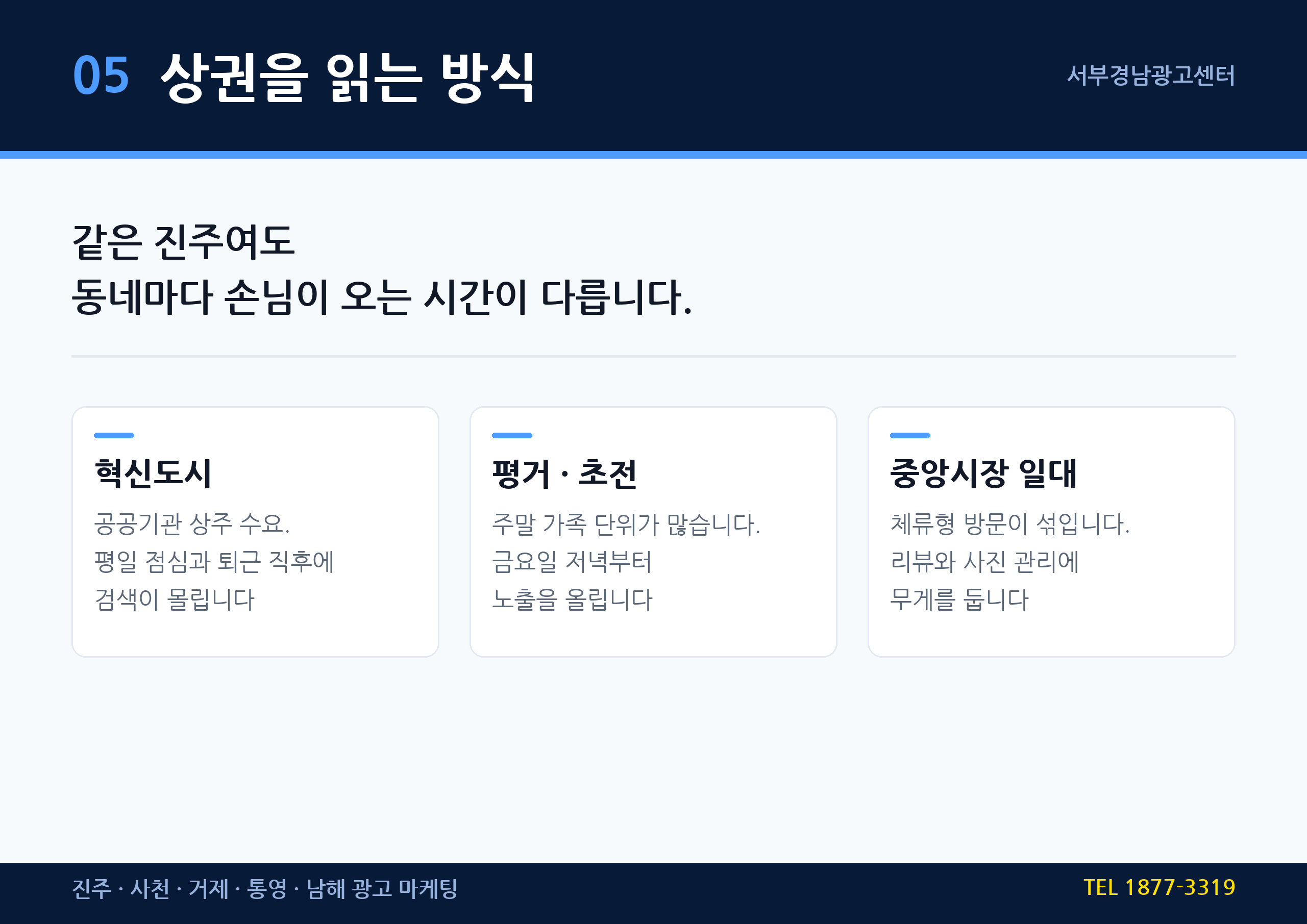 진주 상권을 읽는 방식 — 혁신도시·평거·중앙시장
